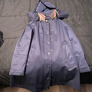 Burberry Navy Trench Coat